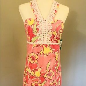 Authentic Lilly Pulitzer Isabel dress in Day Lilly patern. Size 14 New with tags